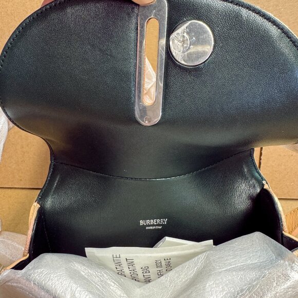 Burberry Mini Rocking Horse Shoulder Bag - Peach - Picture 11 of 13